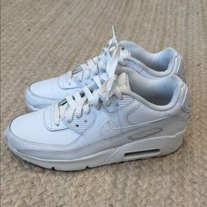 Nike Kids White Air Max Sneakers
